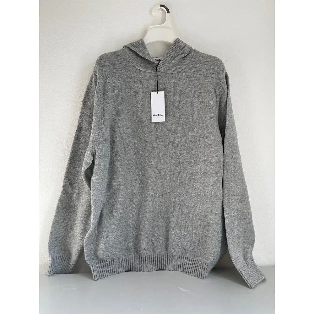 NWT Goodfellow & Co Mens Gray Hoodie Sz M